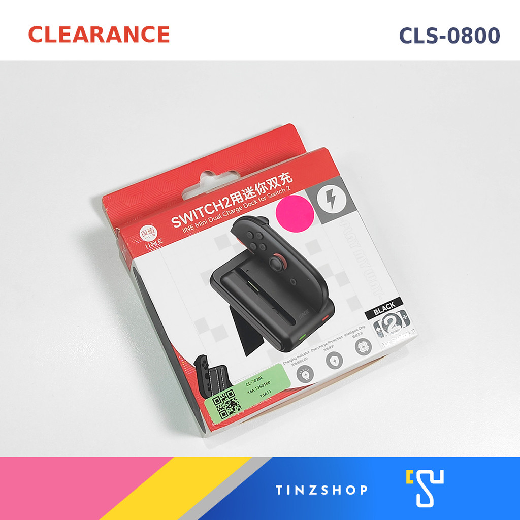 [Clearance] CLS-0800 IINE L1105 Dual Charging Stand for NintendoSwitch 2 : แท่นชาร์จ จอยคอน (สินค้าร