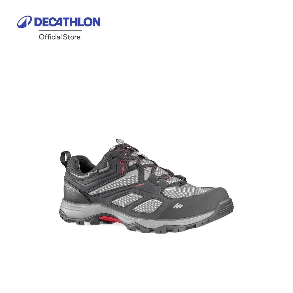 Decathlon Men'S Walking Shoes รองเท้าเดินป่ากันน้ำผู้ชาย รุ่น MH100 - Grey