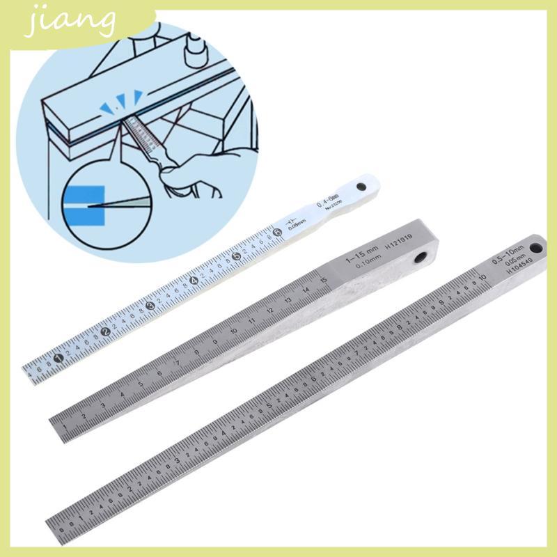JN 1-15 มม.0 5-10 มม.0 4-6 มม.Wedge Feeler Gauge Crack Flatness Layout ใส่ Wedge Gauge เชื่อม Taper 