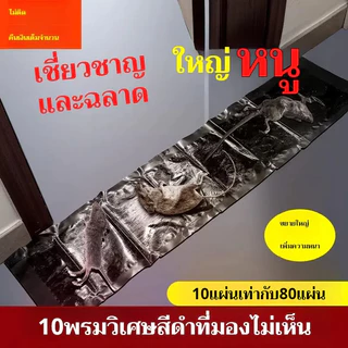 6 แผ่น กาวดักหนู แร็ท กลู กาวเหนียวพิเศษ จับหนู แผ่นใหญ่ขนาด 120*27.5CM เหนียวหนึบพิเศษ ติดทน ไม่ไหลเยิ้ม ปลอดสารพิษ