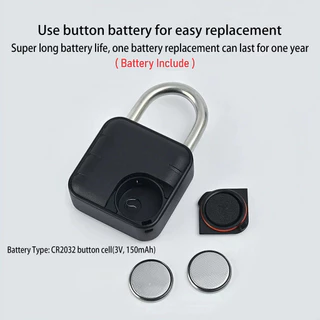 ล็อคลายนิ้วมือ Keyless Security กันน้ําสมาร์ทกุญแจลายนิ้วมือป้องกันการโจรกรรมแบตเตอรี่