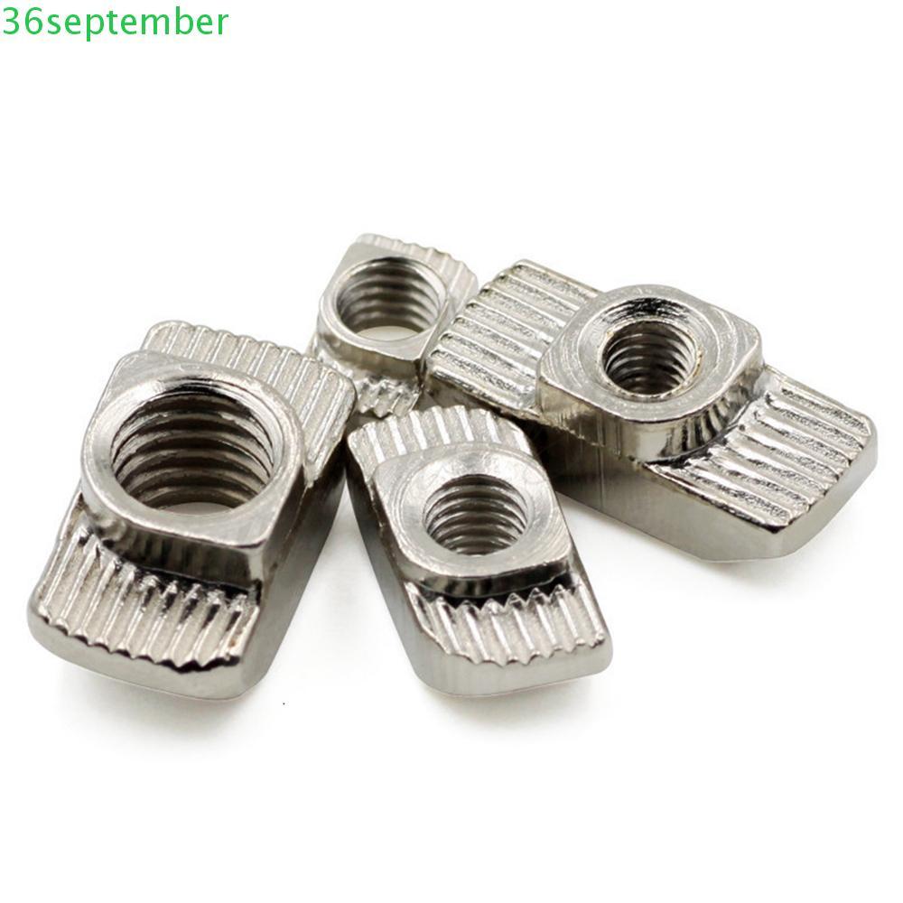 SEPTEMBER Thread T Nut Multi Size Carbon Steel Home Improvement M3-M8 T-Slot Aluminium Profiles
