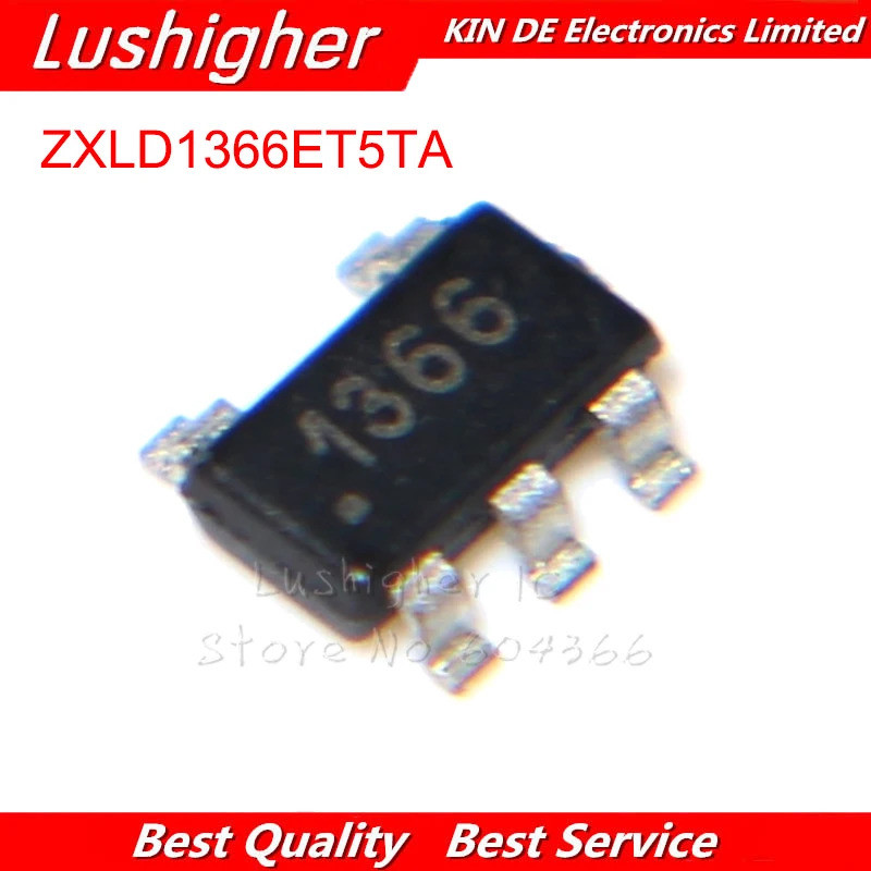 20 ชิ้น ZXLD1366ET5TA SOT23 ZXLD1366 1366 SOT23-5