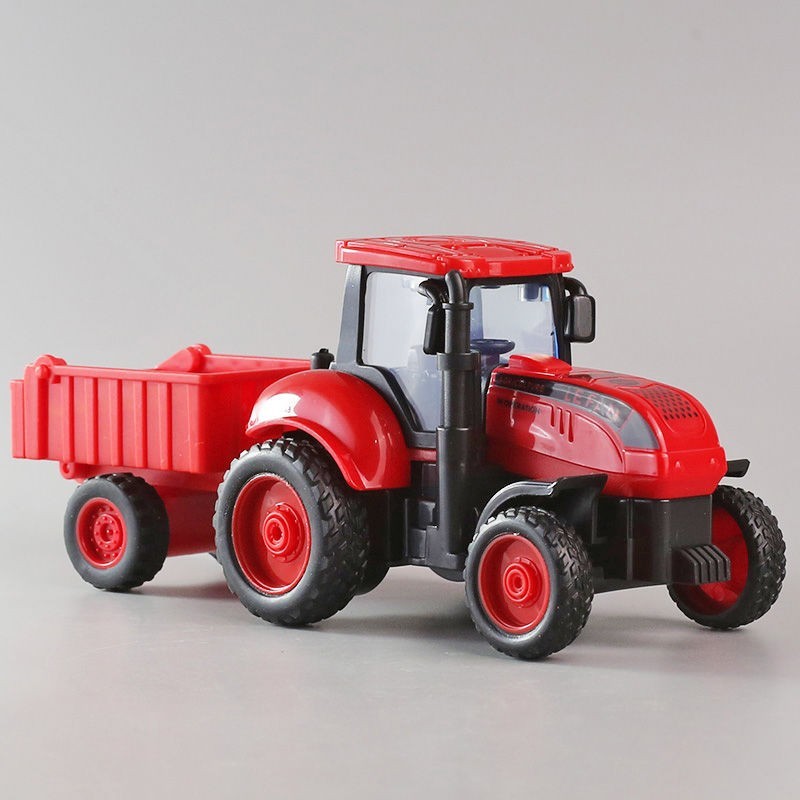Lefan Little Expert Inertial Tractor Transport Tru 乐夫小能手性拉机男男男男儿童小麦 Sleep Toy Car Car Toy1021