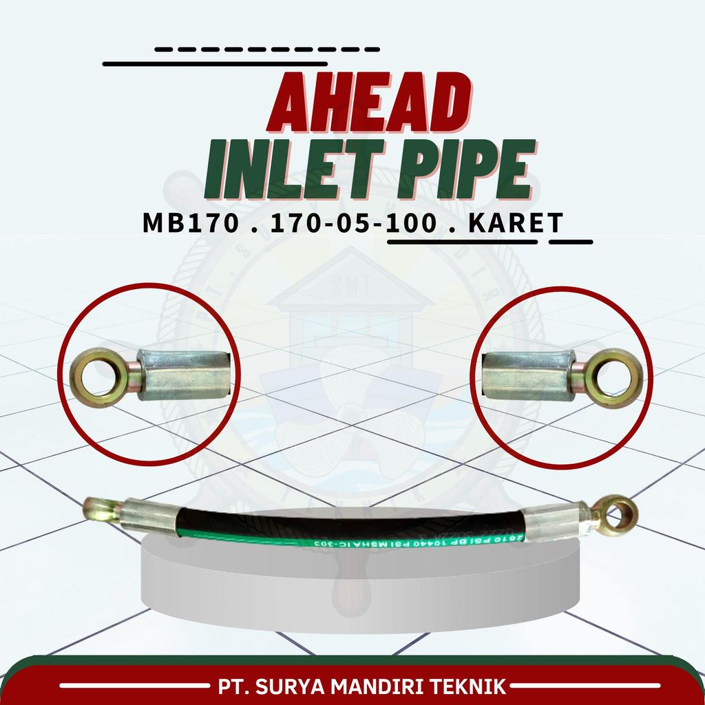 MB170 AHEAD INLET PIPE RUBBER MB170-05-100