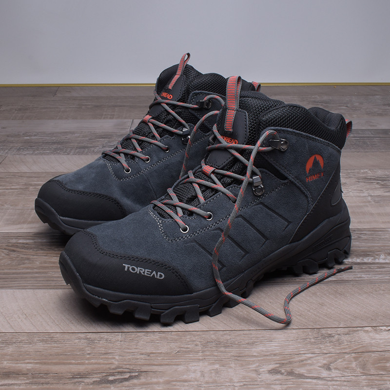 Vistor Polar Series Warm Fleece-Resistant Mens Shoes Cold-Resistant High-Top Outdoor Shoes Anti-Slip