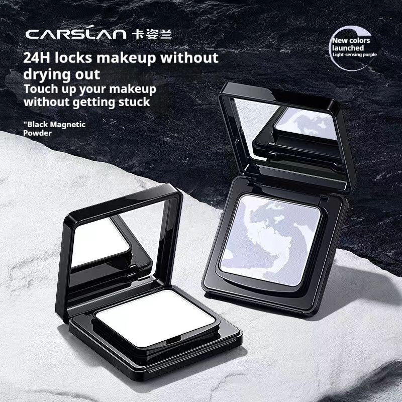 Carslan Poetry Black Powder Cake Carslan Card Phone Phone Blackigen Powder Bililan Black Magnetic Po