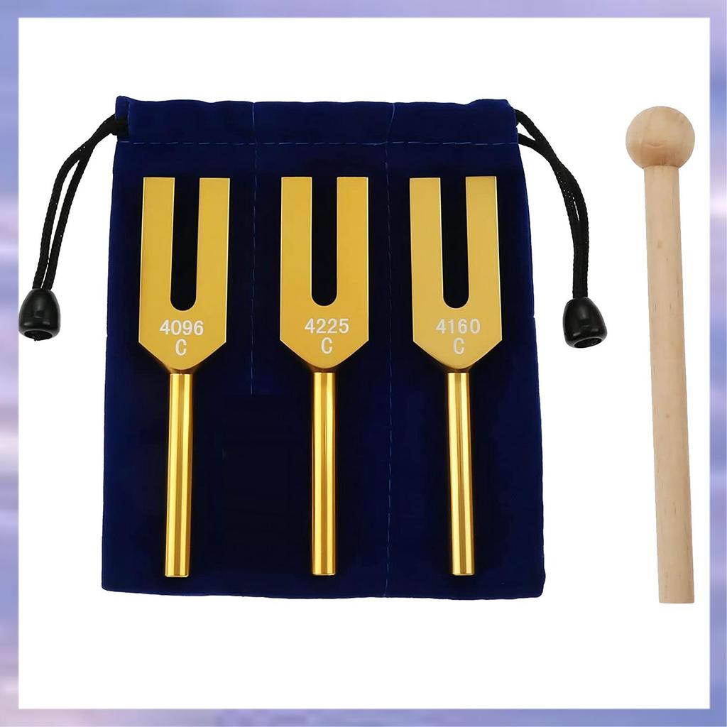 ชุดส้อมปรับอลูมิเนียมอัลลอยด์ - 4096Hz 4160Hz 4225Hz สําหรับระบบประสาทการทดสอบเสียง Healing Therapy 