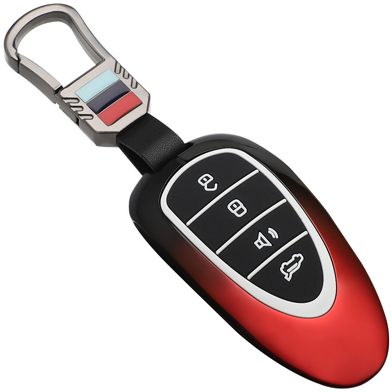 เหมาะสําหรับ GWM WEY 07 ฝาครอบกุญแจ WEY 03 05 07 รถรวมทุกอย่างเปลือกโลหะหัวเข็มขัด