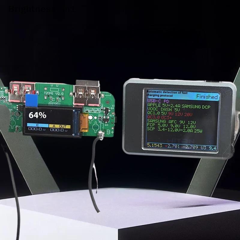 [Brightnessdin] 1 ชิ้น Bidirectional Fast Charger Buck Converter โมดูลพลังงานมือถือ DIY เมนบอร์ดจอแส