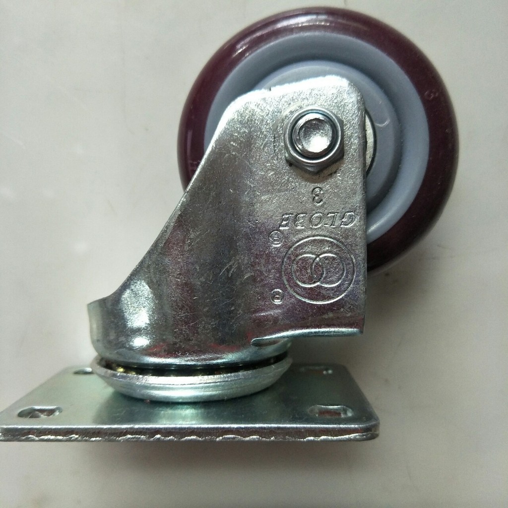 Medium Universal Caster GLOBE Super Polyurethane Caster ปริมาณมาก 8RL5