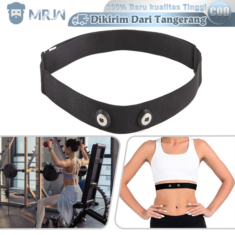 Heart Rate Monitor สายคล้อง Heart Rate Sensor สายรัดหน้าอกสําหรับ Garmin Wahoo Igpsports Sport Magen