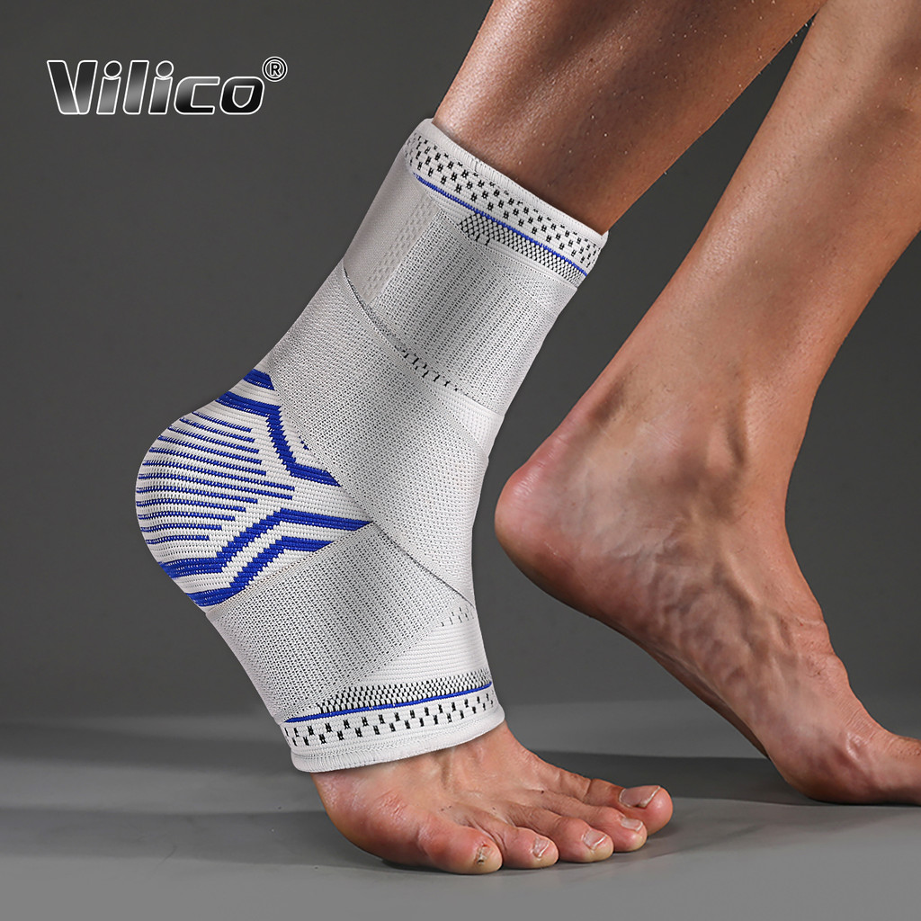 1 PC Ankle Brace Adjustable Compression Ankle Support Elastic Ankle Guard Pain Relief Strap Basketba