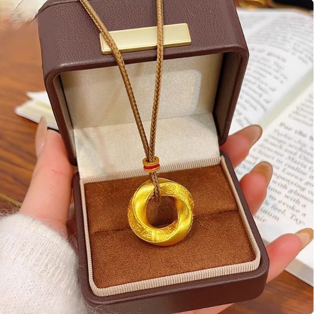 จี้ Bafanglai Cai แบบถักสำหรับสร้อยคอมือ พร้อมหัวเข็มขัด ปลอดภัย เหมาะเป็นของขวัญ