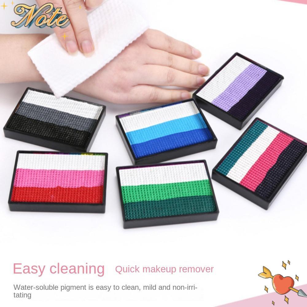 NOTEE สีน้ําได้ Face Paint, Human Body Art Safety Toner สีใบหน้าเด็กสีเวที, Face Paint, Face Paint, 