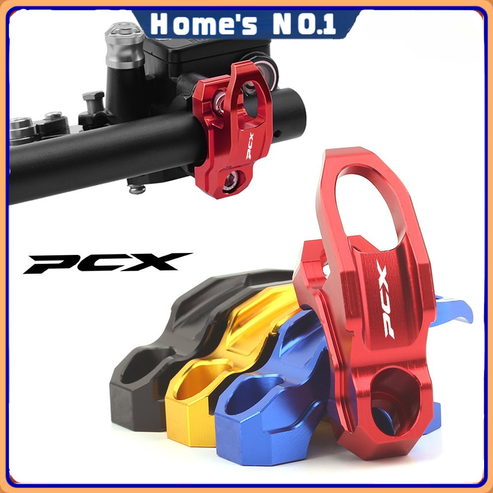เหมาะสำหรับ Honda PCX 125/150/160 และอุปกรณ์เสริมรถจักรยานยนต์อื่นๆ ตะขอเกี่ยวหมวกกันน็อค มั่นคงและสวยงาม