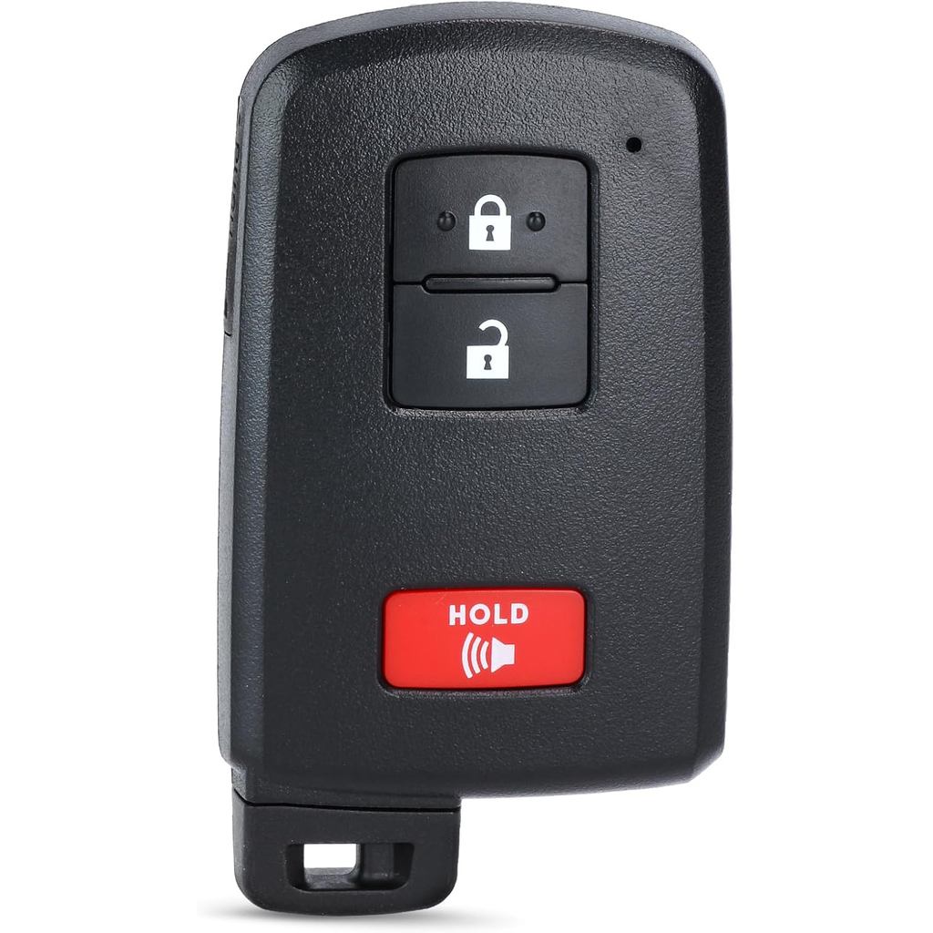 รถสมาร์ทกุญแจรีโมท Fob เปลี่ยนสําหรับ Toyota Tacoma Tundra 4Runner Sequqia 2021 2022 (FCC ID: HYQ14F