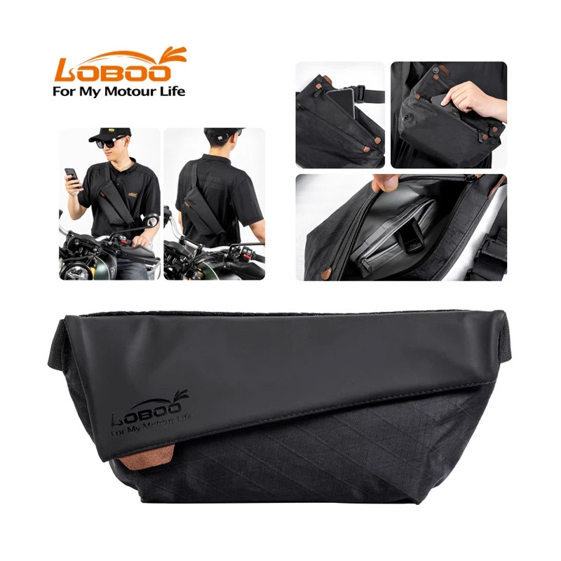 LOBOO BYB51BK กระเป๋าคาดเอวกันน้ํา