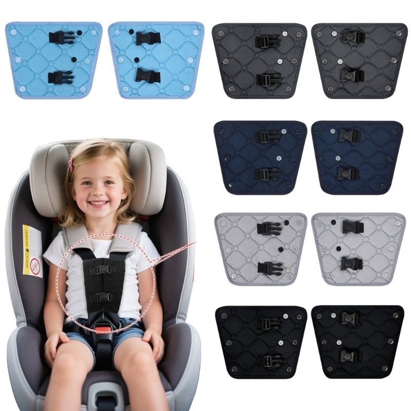 WIT Universal Car Safety Belt Buckle Harness Car Seat Chest Harness Safety Fastener