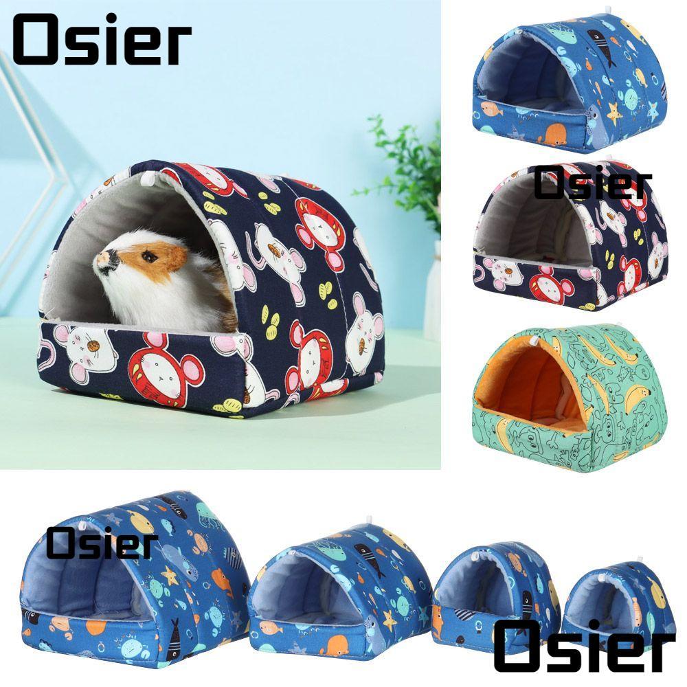 OSIER Hamster House Fashion Mini Cage Winter Rabbit Squirrel Warm Mat