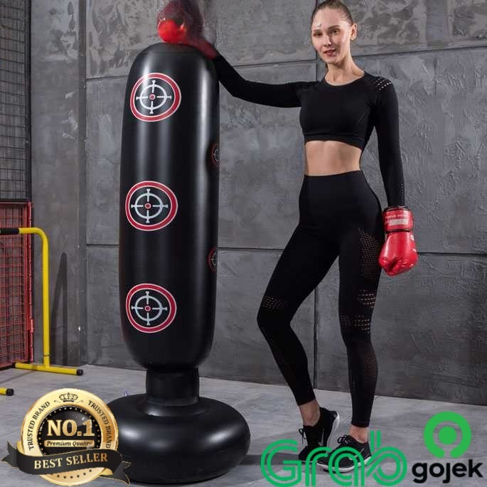 Standing Punching Bag Heavy Bag Punching Bag TargetTinju 160cm KLPP8901