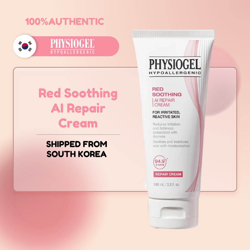 [PHYSIOGEL] Red Soothing AI Repair Cream 100ml/ ครีมบํารุงผิวหน้า