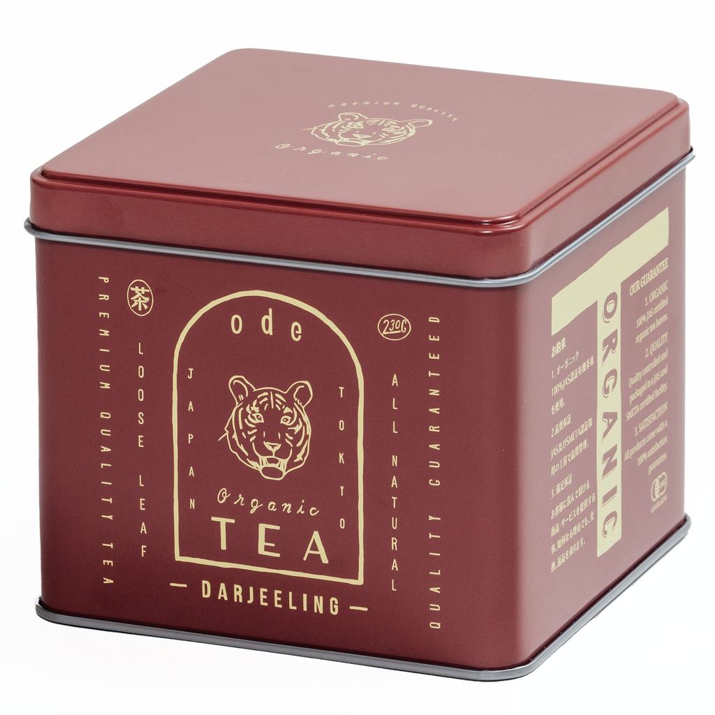 Organic Loose Leaf Tea Darjeeling 230g Can - Perfect for Gifting
