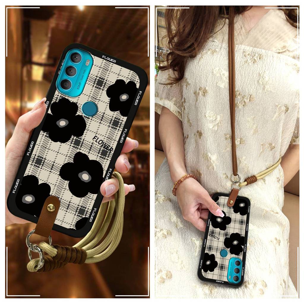 สร้อยคอสกปรกทนเคสโทรศัพท์สําหรับ MOTO G71 ออกแบบแฟชั่นฝาหลังการ์ตูนป้องกันป้องกันฝุ่น Graffiti TPU ท