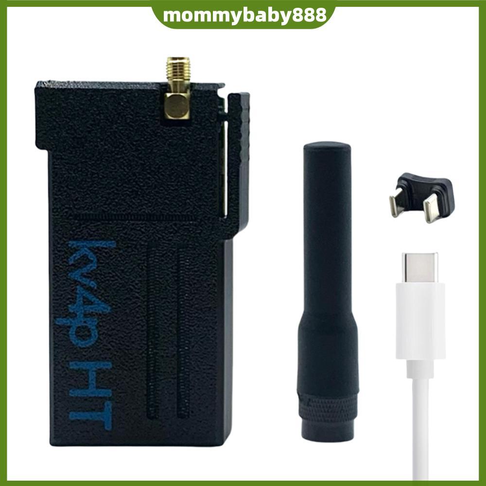 Kv4p HT Homebrew วิทยุ VHF สําหรับโทรศัพท์ Android พร้อมสาย Type-C Homebrew วิทยุโมดูลชุด Kv4p HT วิ