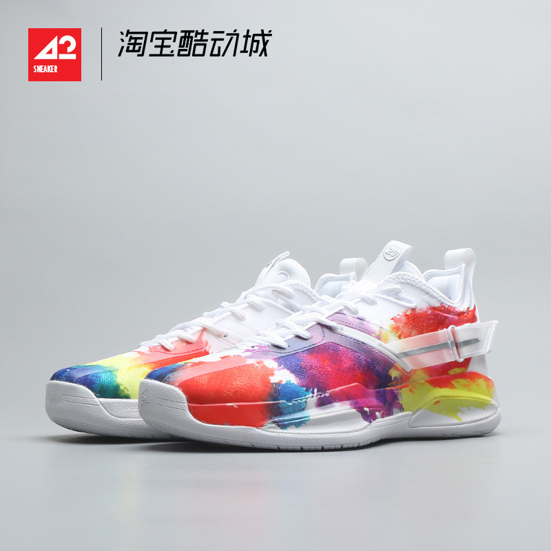 คลังสินค้าพร้อม 42 Sportsman Anta Hayward GH3 เสื้อแจ็คเก็ตเบาะขนาดเล็กรองเท้าบาสเก็ตบอลต่อสู้ที่ใช้