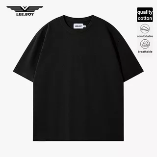 กันเหงื่อไม่ให้เห็น สีดำสนิท คุณภาพดี Unisex สไตล์เรียบง่าย 【SALE】 เสื้อยืดสีดำ เสื้อคอกลม พร้อมส่งจากกทม