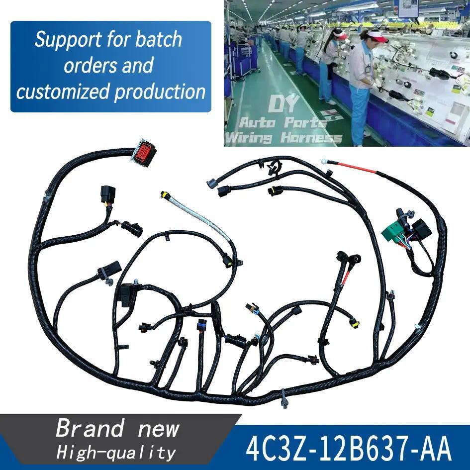 4C3Z-12B637-AA เครื่องยนต์สายไฟสําหรับ 2004 Ford Excursion F-250 F-350 F-450 F-550 Super Duty 9-23-0