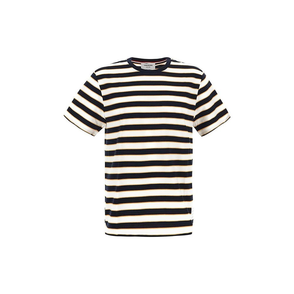 เสื้อยืดผู้ชาย Tom Browne สีดำและสีขาวยายี่ห้อ MJS193A-J0030-403