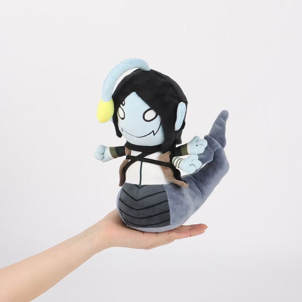 27 ซม.Sebastian Solace สีเทา Sea Monster ของเล่นตุ๊กตาเกมตุ๊กตาของขวัญวันเกิดคริสต์มาสของขวัญอุปกรณ์ต่อพ่วง