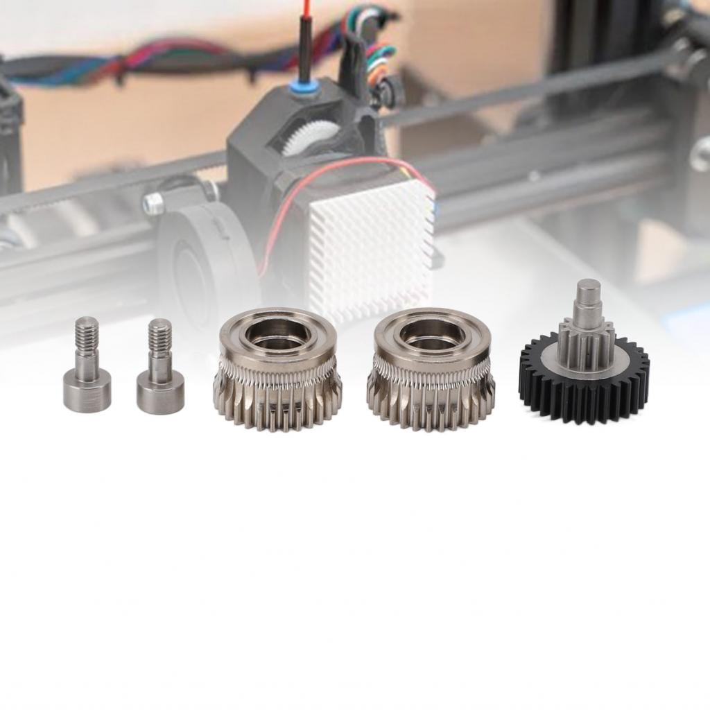 Extruder Gear Kit Filament ขับความเข้ากันได้กว้างสำหรับ K1 K1C สูงสุด