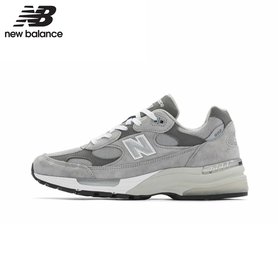 【ของแท้ 100%】New Balance NB 992 U992GY  Unisex Sneakers