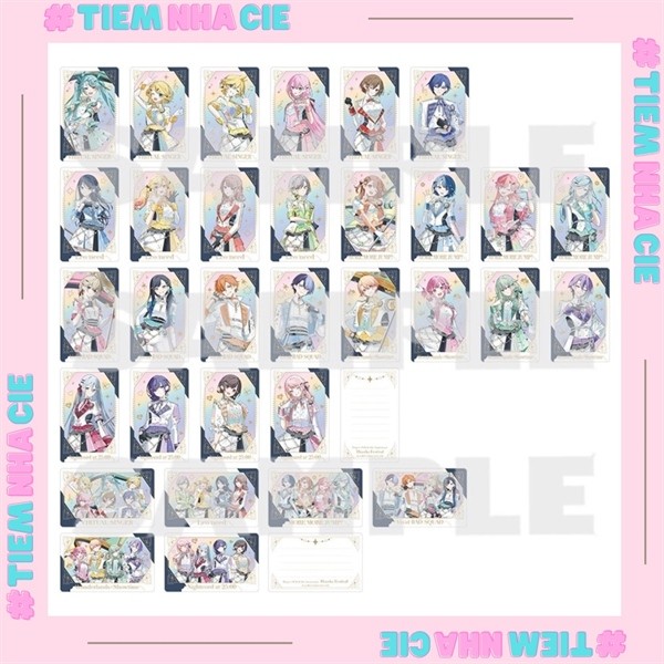 [Cies Shop] [AVAILABLE] Project Sekai Colourful Stage ft Hatsune Miku GREATING CARD 5TH ANNIVERSARY 