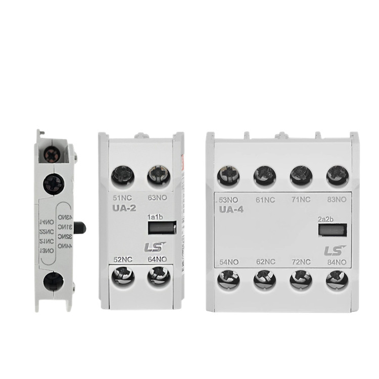 LS AC Contactor Auxiliary Contact UA-1/UA-2/UA-4/1A1B/2A2B/ปรับให้เข้ากับ MC-9B/12B