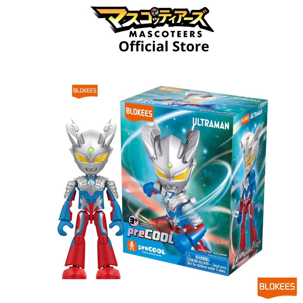 Blokees Figures - Ultraman 74826 - preCOOL-02 Ultraman Zero ของแท้ นำเข้า 100%