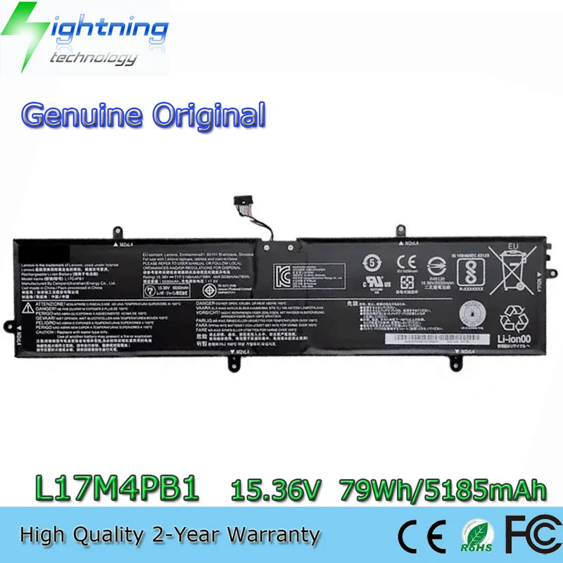 L17C4PB1 L17M4PB1 แบตเตอรี่สําหรับ Lenovo IdeaPad 720S-15IKB 720S Touch-15IKB