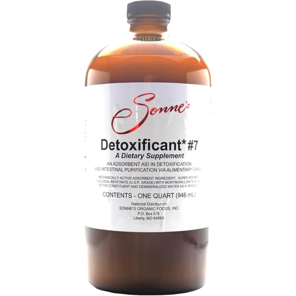 Sonnes - Detoxifying Liquid Hydrated Bentonite Clay #7, 32 ออนซ์ PGDN