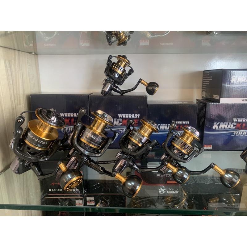 【ส่วนลด】รอก Knuckle Webass  1000 - 5000 แขนหมุนน็อปกลม