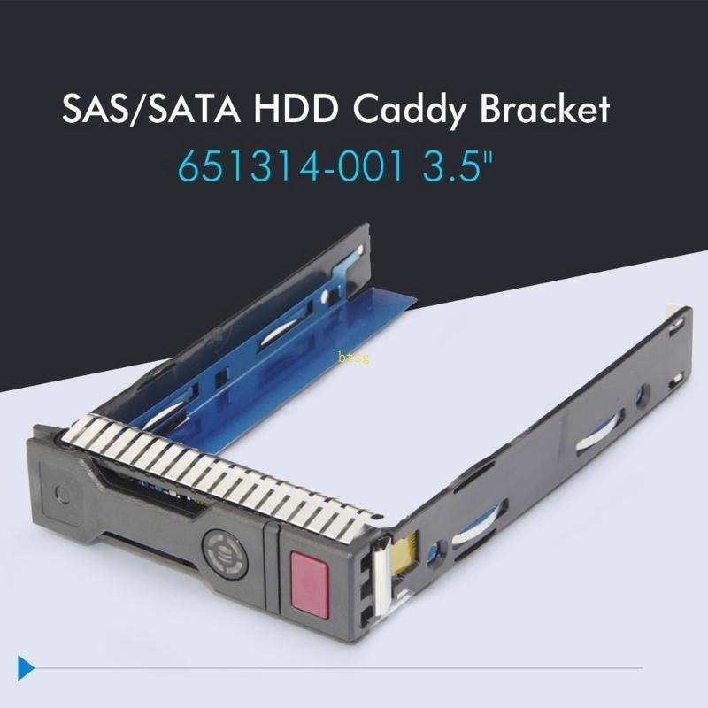 Btsg 3 5 SFF SSD ฮาร์ดไดรฟ์สําหรับแคดดี้ถาด Carrier 651314-001 สําหรับ โปรเลีย