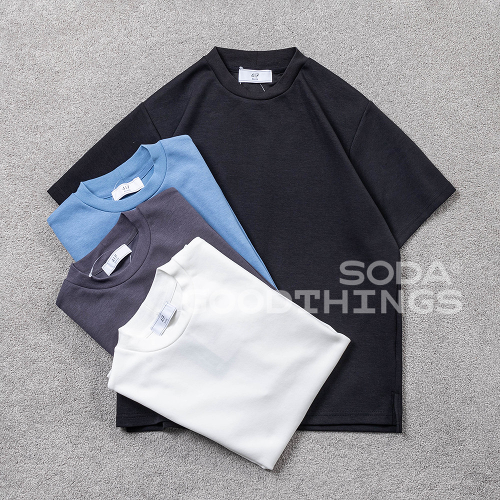 Soda 现货417 EDIFICE Cold Touch เสื้อยืดแขนสั้นอเนกประสงค์อย่างรวดเร็ว