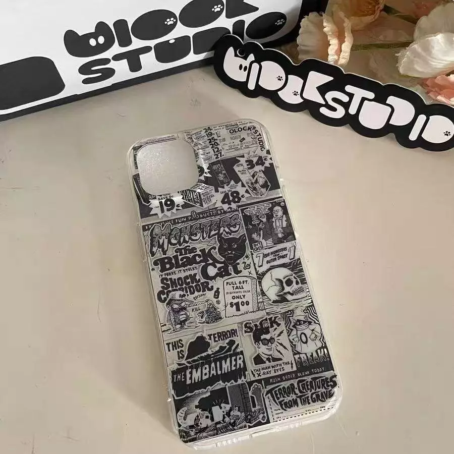 เคสโทรศัพท์ลายการ์ตูน iPhone 17Pro/16Pro/15ProMax/14Pro/13/12/11/Xr/8P thumbnail 5
