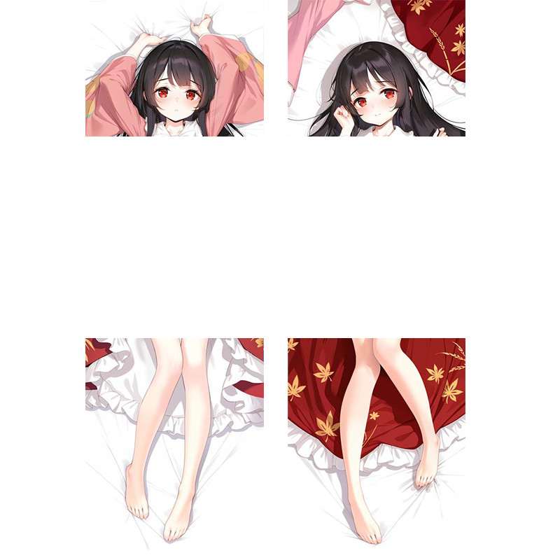 Touhou Project Houraisan Kaguya Dakimakura Body หมอนกอดปลอกหมอนของขวัญ - ปลอกหมอน