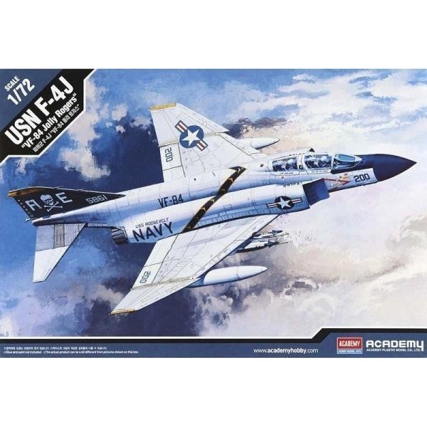 ชุดโมเดลพลาสติก Academy AC12529 1/72 USN F-4J "VF-84 Jolly Rogers"