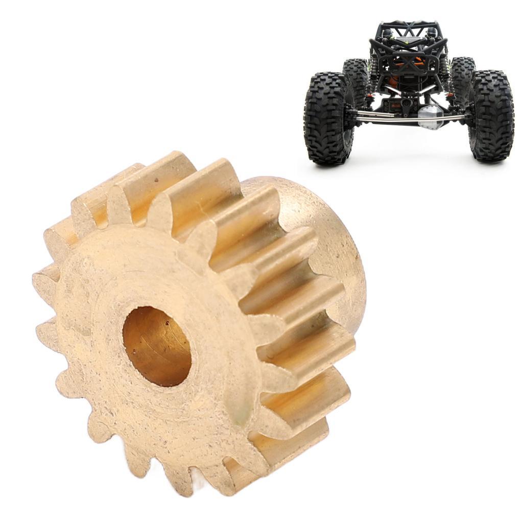 1dingying.ph ทองเหลืองมอเตอร์เกียร์ความแข็งสูง RC รถสําหรับ AXIAL RBX10 1/10 ปีนเขา