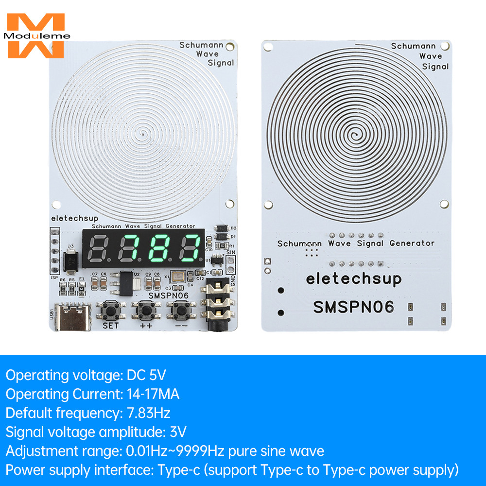 0.01Hz ~ 9999Hz Sine Wave ปรับ Schumann Wave เครื่องกําเนิดสัญญาณเครื่องกําเนิดไฟฟ้า 4 หลักหลอดดิจิต