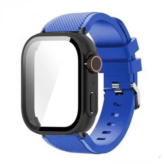 2in1 Strap + สําหรับ Redmi Watch 6 ซิลิโคนนุ่มกระจกนิรภัยหน้าจอสําหรับ Redmi Watch 6